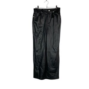 Blank NYC Baxter faux leather straight leg pants